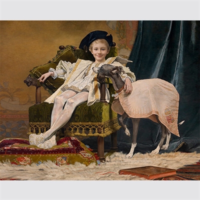 Personalized Little Emperor Charles Masterpiece from Photo - myDaVinci